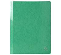 Exacompta 25 flat bar folders Iderama laminated dark green