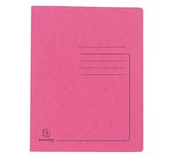 Exacompta 25 flat bar folders printed Iderama pink