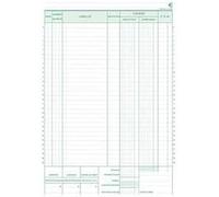 Exacompta 25 Rigid folders with Gusset Cloth Spine Forever® Blue Angel Pink