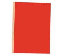 Exacompta 25 rigid folders with gusset cloth spine Forever® Blue Angel red