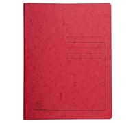 Exacompta 25 spring folders printed cover red