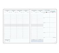 Exacompta - 270842E - SAS Weekly Refill 27-21 x 27 cm - September 2023 to August 2024