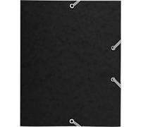 Exacompta 3 Flap Folder 55200E A5 Assorted Mottled Pressboard 17 x 0.3 x 22 cm Pack of 25