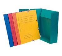 Exacompta 3 Flap Folder 55360E A4 Assorted Mottled Pressboard 24 x 32 cm Pack of 50