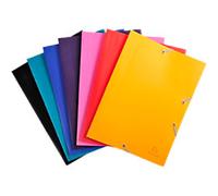 Exacompta 3 Flap Folder 559000E A4 Assorted Polypropylene 24 x 32 cm Pack of 60