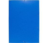 Exacompta 3 Flap Folder 59652E A2 Blue Mottled Pressboard 62 x 44 cm Pack of 10