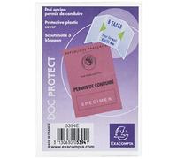 Exacompta 3 Pocket Display Wallet for Old Driving Licences (Pack of 1)