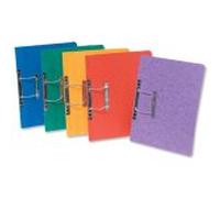 Exacompta 3008Z Europa 3008 Spiral Wire Bound Transfer Spring File, Red, Pack of 25