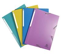 Exacompta 4 Elastic folders Forever Young 3 Flaps Assorted