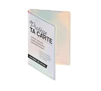 EXACOMPTA - 510510E - Iris Iridescent Reflective Card Holder - Store Multiple Transportation, Credit Card or Canteen Cards - 7 cm x 10 cm