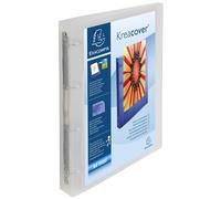 Exacompta 51568E ring binder A4. A4+ Transparent. White