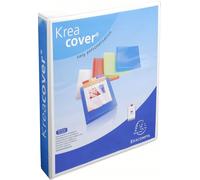 Exacompta Presentation Ring Binder Polypropylene 4 D-Ring A4 Plus 40Mm Rings Whi