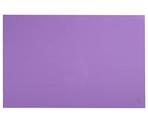Exacompta 60164D Desk Mat Aquarel Made of Extra Strong Cardboard, Perfect for Office and Home Office, Pastel Colour Mauve 58.5 x 38.5 x 0.5 cm Desk Mat Compatible with Optical and Laser Mouse