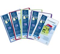 Exacompta 8 display books Kreacover A4 80 pockets assorted colours