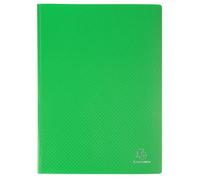 Exacompta 8 display books Opak A4 100 pockets light green