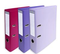 Exacompta A4 Perm Touch PVC Lever Arch File 2 Rings 70mm Spine 23 Colours