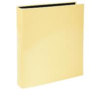 Exacompta Aquarel 25 mm Ring Binder Cardboard, Paper A4 2 Rings Lemon 54569E