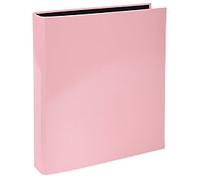 Exacompta Aquarel 25 mm Ring Binder Cardboard, Paper A4 2 Rings Pink 54566E