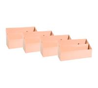 Exacompta Aquarel Letter Holder Coral 10 x 25 x 14 cm 4 Pieces