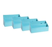 Exacompta Aquarel Letter Holder Pastel Blue 10 x 25 x 14 cm 4 Pieces