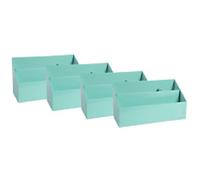 Exacompta Aquarel Letter Holder Pastel Green 10 x 25 x 14 cm 4 Pieces
