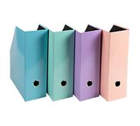 Exacompta Aquarel Magazine File A4 Assorted Pack of 16