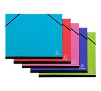 Exacompta Art Folder 25629E Cardboard A4 Assorted Pack of 5