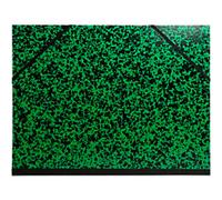 Exacompta Art Folder 541100E Cardboard 260mm x 330mm Green Pack of 10