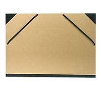 Exacompta Art Folder 544100E Cardboard 320mm x 450mm Brown Pack of 10