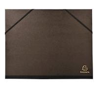 Exacompta Art Folder 547100E Cardboard 260mm x 330mm Black Pack of 10