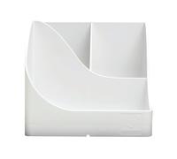 Exacompta Autentik Multi Compartment Pen Box White 69513D