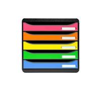 Exacompta Big Box Plus 5-Drawer Storage Set Stackable Label - 309798D