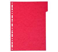 Exacompta Blank Dividers A4+ Assorted 5 Part 220 gsm Cardboard 18 Holes 2105E