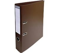 Exacompta Bright colours Wide Lever Arch File A4 70 mm Brown 2 Rings 53746E Cardboard, PU (Polyurethane), PVC (Polyvinyl Chloride) Pack of 10