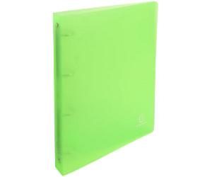 Exacompta Chromaline 30 mm Ring Binder PP (Polypropylene) A4 4 Rings Green 51263E Pack of 10