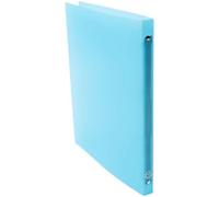 Exacompta - Ref. 51170E - Set of 5 flexible PP Chromaline binders - 4 round rings diameter 15 mm - Spine 20 mm - External dimensions: 32 x 25 cm - A4 file format - 5 assorted colors