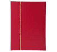 Exacompta Classic Stamp Album Faux Leather Red 32 Pages 22,5x30,5cm