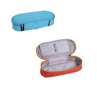 Exacompta Compact Pencil Case, Recycled Polyester, Random Colors
