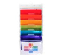 Exacompta Crystal Multipart File Wall PP (Polypropylene) Crystal 55898E Pack of 4