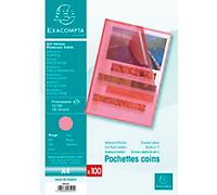 Exacompta Cut Flush Folder A4 Red PP (Polypropylene) 12/100 Pack of 1000