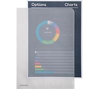 Exacompta Cut Flush Folder A4 Transparent White Paper 110 gsm Pack of 500