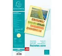 Exacompta Cut Flush Folder A4 Yellow PP (Polypropylene) 12/100 Pack of 1000