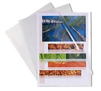 Exacompta Cut Flush Folder Transparent Polypropylene 200 Microns Pack of 100