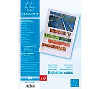 Exacompta Cut Flush Folders A4 Transparent Polypropylene 120 microns Pack of 10
