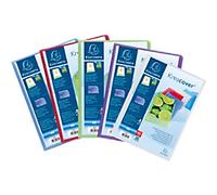 Exacompta Display Book 5789E A4 Assorted 80 Pockets Pack of 8