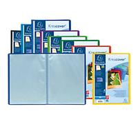 Exacompta Display Book 5790E A4 Assorted 90 Pockets Pack of 8