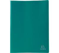 Exacompta Display Book 85103E A4 Dark Green 100 Pockets Pack of 8