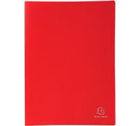 Exacompta Display Book 85105E A4 Red 100 Pockets Pack of 8