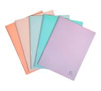 Exacompta Display Book Assorted Pastel Colours Polypropylene 24 x 32 cm Pack of 15