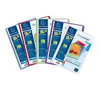 Exacompta Display Book Kreacover 5799E A4 Assorted 100 Pockets Pack of 8